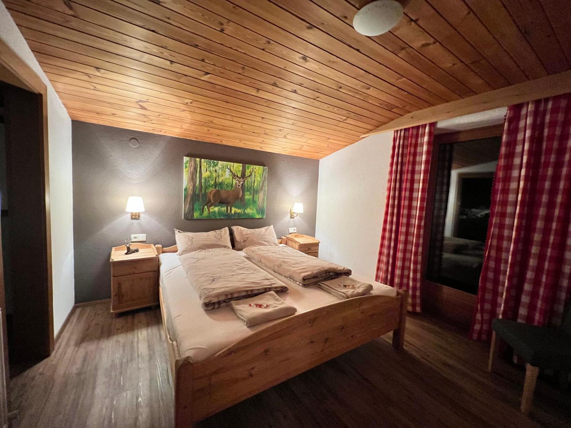 Ferienwohnung Gamsbock Panorama View Balkon, Gartensauna, Garten, Grillplatz Stumm Exteriör bild